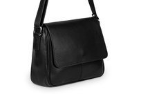 Torebka Skórzana Vera Pelle Bafta Czarna