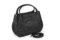 Torebka Skórzana Vera Pelle Bolsa Czarna