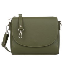 Torebka Skórzana Vera Pelle Camere Oliwka