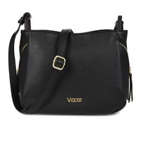 Torebka Skórzana Vezze Intima Czarna