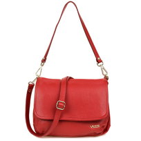 Torebka Skórzana Vezze Palmare Czerwona