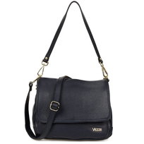 Torebka Skórzana Vezze Palmare Granatowa