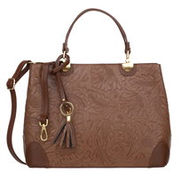 Torebka Skórzana Vezze Pianta Koniak