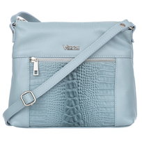 Torebka Skórzana Vezze Selvaggia Baby Blue