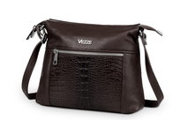 Torebka Skórzana Vezze Selvaggia Choco