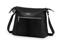 Torebka Skórzana Vezze Selvaggia Czarna