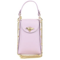 Torebka Skórzana Vezze Vespa Grande Wrzosowa