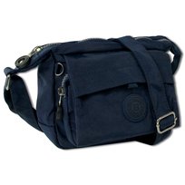 Torebka Wieczorowa Granatowa Nylonowa Damska Torba Crossbody Bag Street Otj232B Bag Street