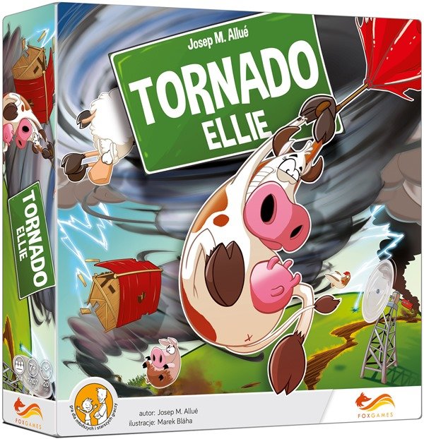 Tornado Ellie, gra planszowa, FoxGames