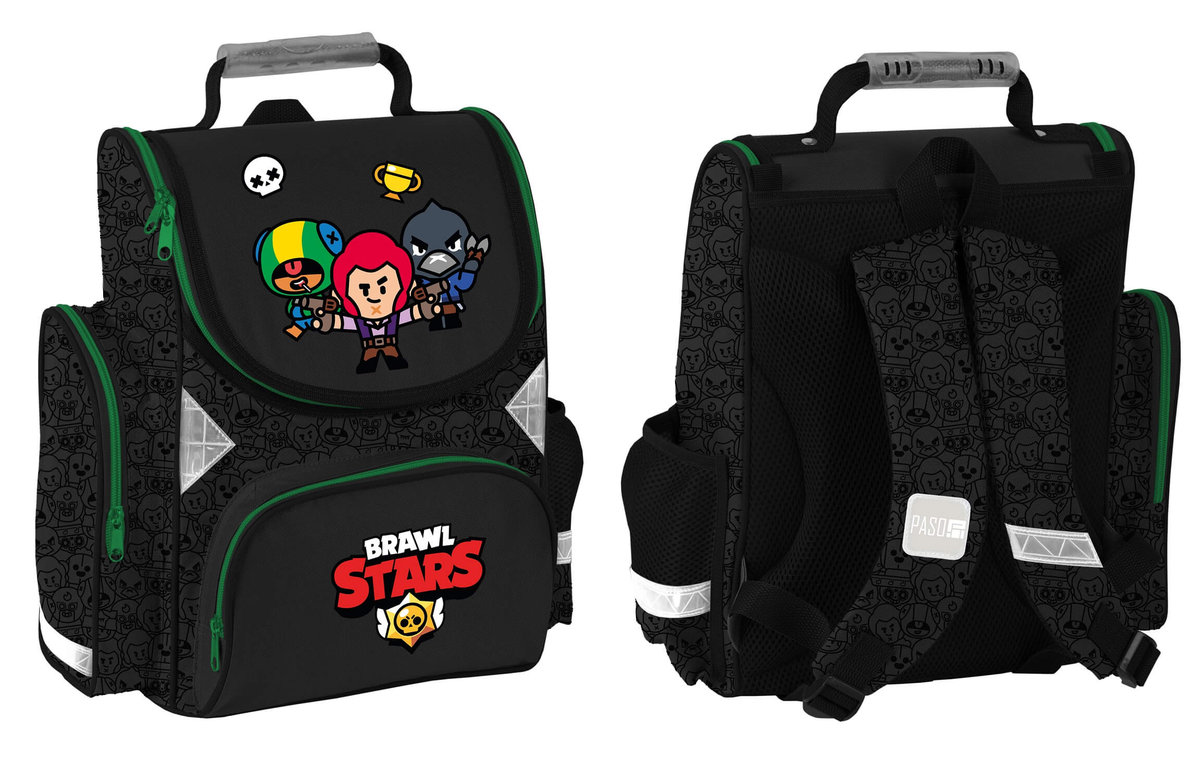 Фото - Шкільний рюкзак (ранець) PASO Tornister Brawl Stars Bs21Gb-525, 