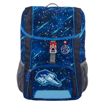 Tornister dla chłopca Coocazoo Świecący STAR SHUTTLE ELIO Kosmos granatowy - Coocazoo