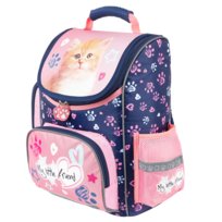 Tornister dla dziewczynki St.Majewski My Little Friend kot granatowy