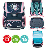 Tornister szkolny dla dziewczynki, jednorożec, granatowy, Herlitz Loop Unicorn