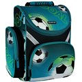 Tornister szkolny dla dziewczynki, piłka nożna, morski, Starpak Football 506922 - Starpak