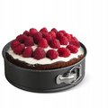 Tortownica Altom Design, czarna, 24x24x6 cm&nbsp;-&nbsp;Altom Design
