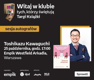 Toshikazu Kawaguchi – SESJA AUTOGRAFÓW – Targi Książki Empiku