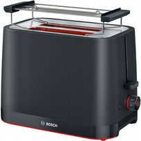 Toster Bosch MyMoment TAT3M123 950W 2 tosty Rozmrażanie Czarny Bosch