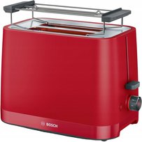 Toster Bosch MyMoment TAT3M124 950W 2 tosty Rozmrażanie Czerwony Bosch