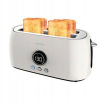 Toster Cecotec ClassicToast 15000 Beżowy 1500W 4 Tosty Wyświetlacz CECOTEC