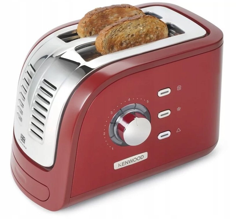 KENWOOD Toster Kenwood Tcm300Cr 2300W 5 Poziomów 2 Tosty