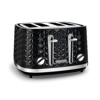 Toster na 4 kromki Vector czarny - Morphy Richards