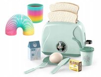 TOSTER OPIEKACZ DO CHLEBA DLA DZIECI DO KUCHNI AGD ZIELONY A1002-6