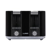 TOSTER OPIEKACZ KANAPEK 7 POZIOMÓW FUNKCJA ROZMRAŻANIA 1500W 4 KROMKI LUND LUND