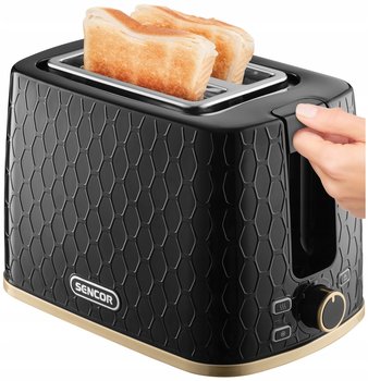 Toster Opiekacz Na 2 Tosty Elektryczny Sencor 930 W Nowoczesny Sts 7201Bk - Sencor