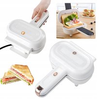 Toster Opiekacz Sandwich do Kanapek Tostów Nieprzywierająca Powłoka 700w ADGO