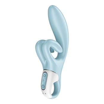 Touch Me, Masażer, Wibrator Intymny Typu Króliczek, Blue - Satisfyer