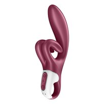Touch Me, Masażer, Wibrator Intymny Typu Króliczek, Red Satisfyer