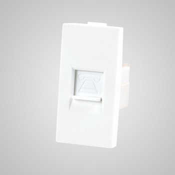 Touchme TM902W Moduł 1/2, gniazdo telefoniczne RJ11, białe - Inny producent