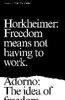 Towards a New Manifesto Adorno Theodor