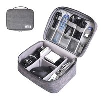 TR12A ORGANIZER KABLI ETUI BATERIE SZARY 24,5x18,5