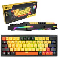 TRACER TRAKLA47302 Klawiatura mechaniczna EVO1 HOT SWAP 63 żółta Tracer