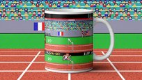 TRACK & FIELD - AMIGA kubek [ gra retro klasyka ] commodore atari