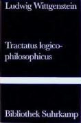 Tractatus logico-philosophicus Wittgenstein Ludwig