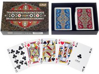 Traditional Playing Cards, karty, Trefl, dwie talie