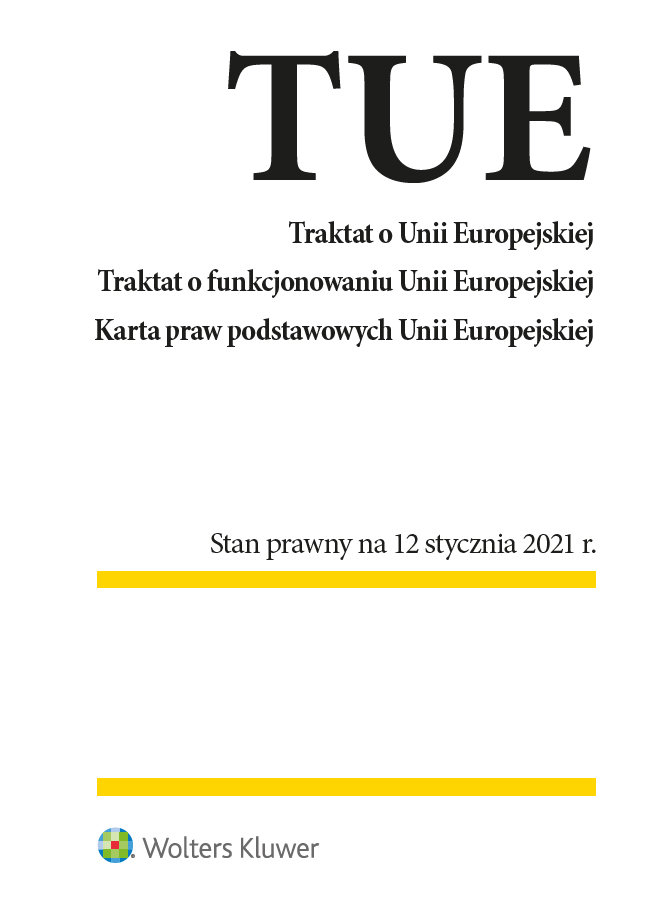 Traktat O Unii Europejskiej - Opracowanie Zbiorowe | Książka W Empik