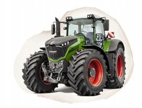 TRAKTOR FENDT ZIELONY PODUSZKA PRZYTULANKA tył plusz minky