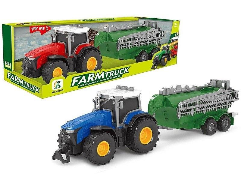 Traktor z maszyną rolniczą światło i dźwięk MIX - Adar | Sklep EMPIK.COM