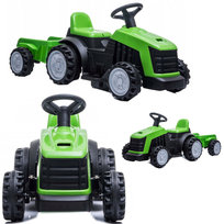 Traktor Z Przyczepą Na Akumulator Zielony Coil