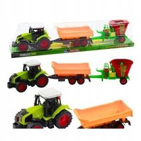 TRAKTOR Z WYWROTKĄ PASZOWY