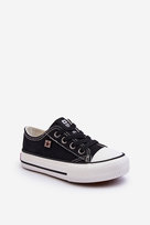 Trampki Buty Dziecięce Big Star Tenisówki Niskie Dd374163 Czarne 33