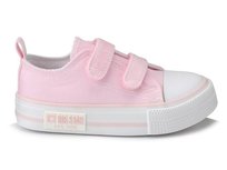 Trampki Na Rzepy Buty Dziecięce Big Star Kk374083 Różowe 27 Big Star