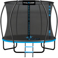 Trampolina do skakania ogrodowa THUNDER INSIDE ULTRA 6FT BLUE