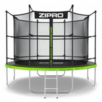 Trampolina ogrodowa z siatką wewnętrzną dla dzieci z drabinką 10FT 312cm Zipro