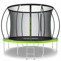 Trampolina ogrodowa z siatką wewnętrzną dla dzieci z drabinką 10FT 312cm - Zipro