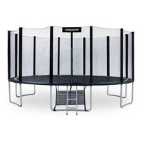 Trampolina ogrodowa z siatką zewnętrzną dla dzieci CLASSIC 16FT 488CM