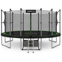 Trampolina ogrodowa z siatką zewnętrzną dla dzieci JUMPER 16FT 488CM